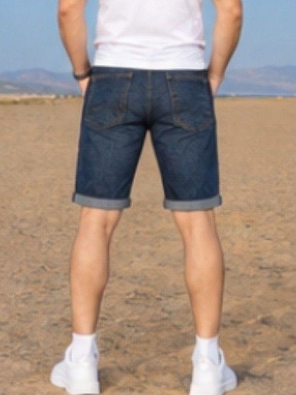 Levi's Lacivert Kot Şort — görsel 2/6