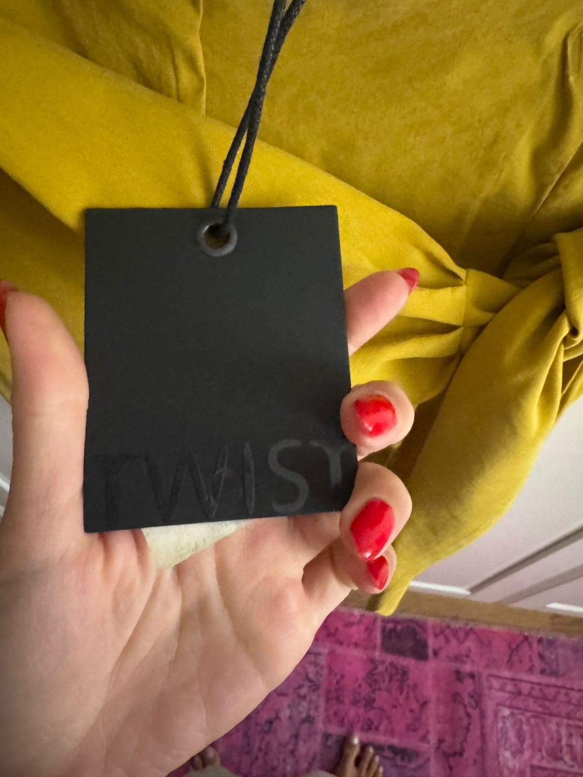 TWIST Hardal Şort etek — görsel 10/11