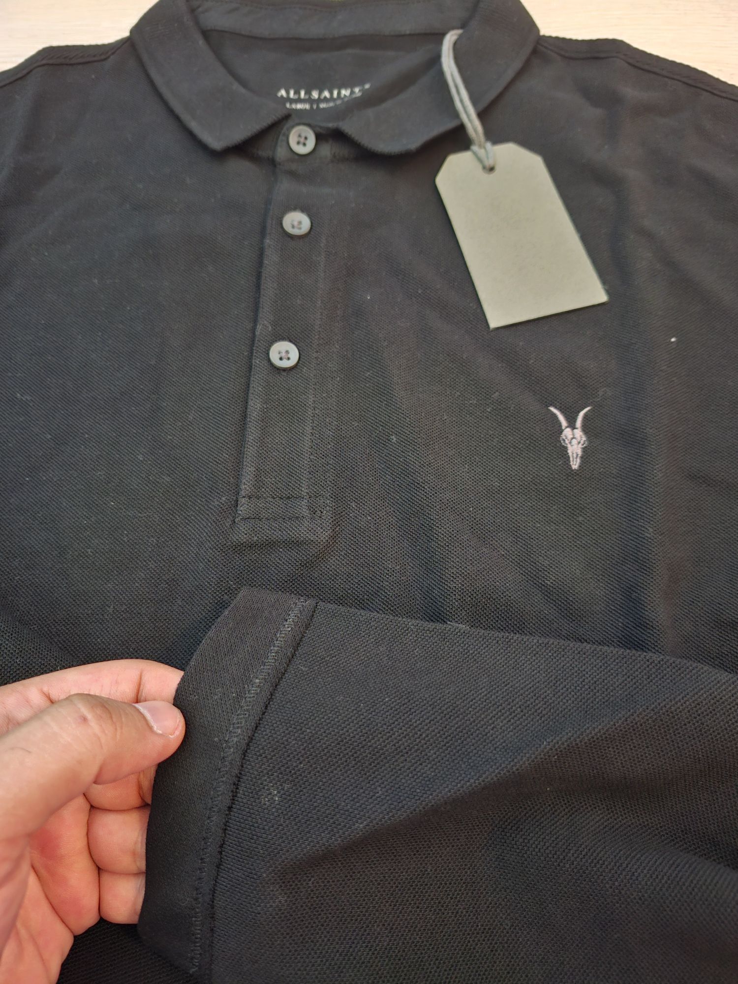 All Saints Uzun Kollu Polo Yaka — görsel 3/7