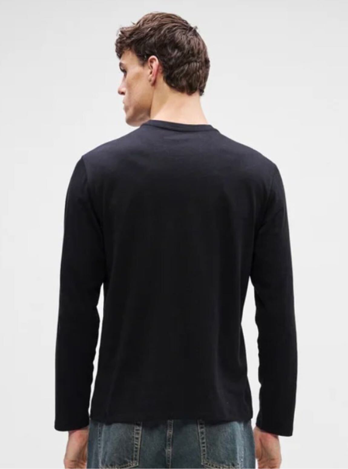 Calvin Klein Uzun Kollu Tişört — görsel 3/3