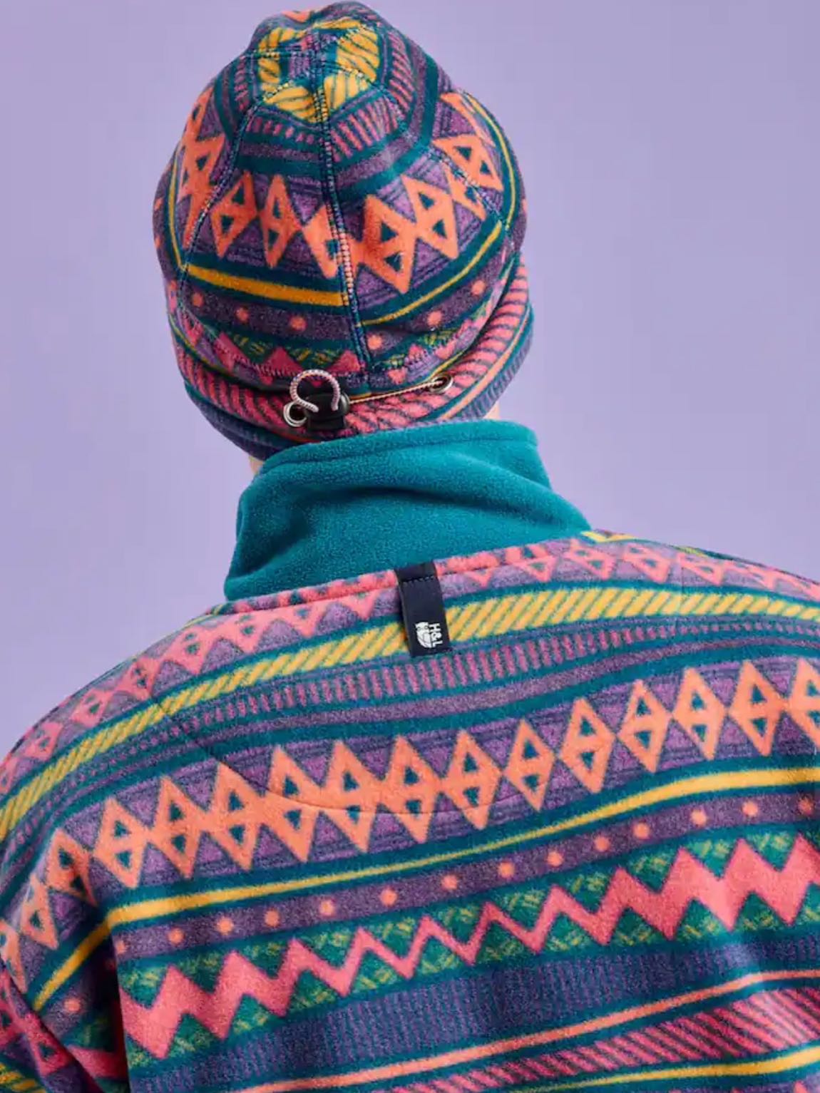 Harper Levis Desenli Polar Sweatshirt — görsel 4/7