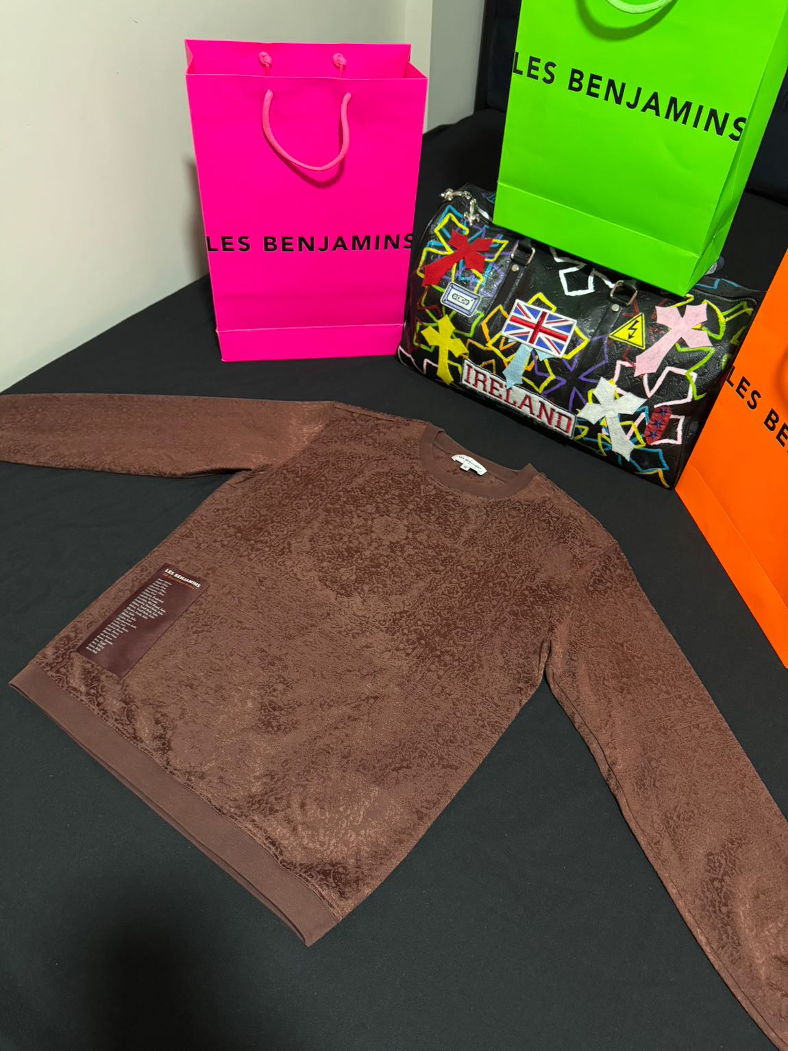 Les Benjamins Carpet Sweatshirt — görsel 3/10