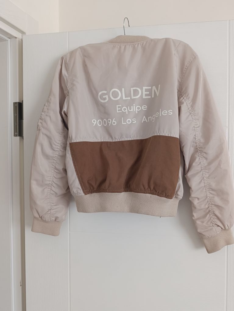 H&M Golden Equipe Bomber Ceket 🌿 — görsel 8/10