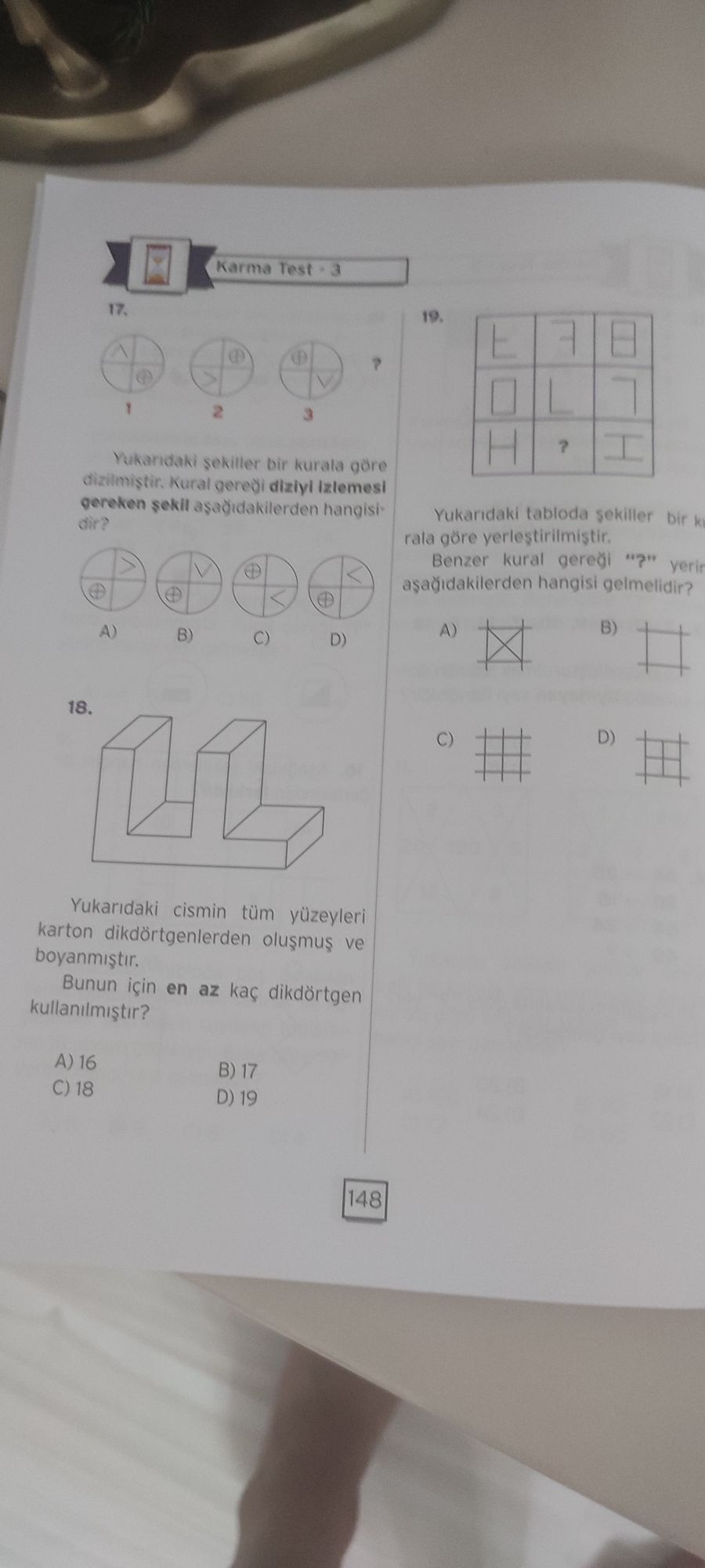 BİLSEM 4. Sınıf Genel Yetenek Kitabı — görsel 9/9