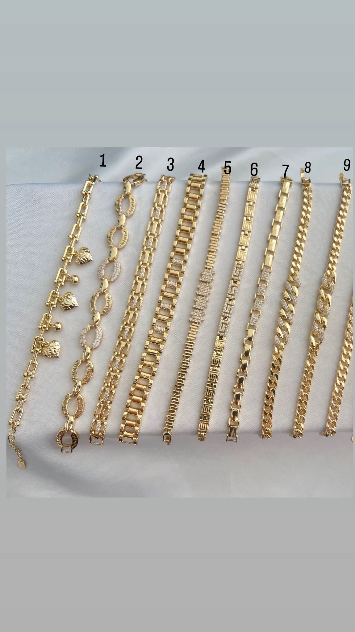 14k kaplama çelik vip bileklik — görsel 3/13
