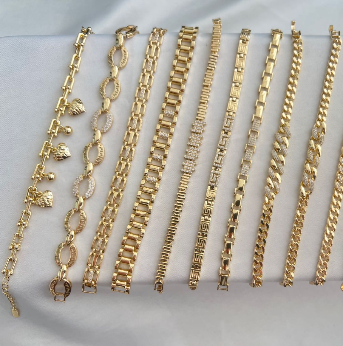 14k kaplama çelik vip bileklik — görsel 5/13