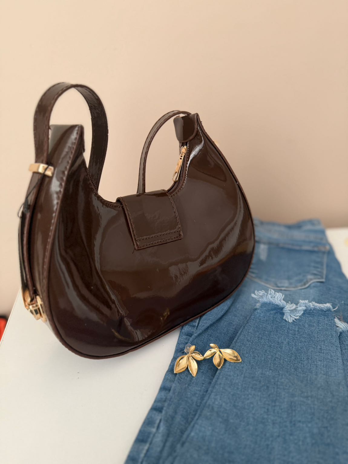 YSL Kahverengi Çanta — görsel 4/6