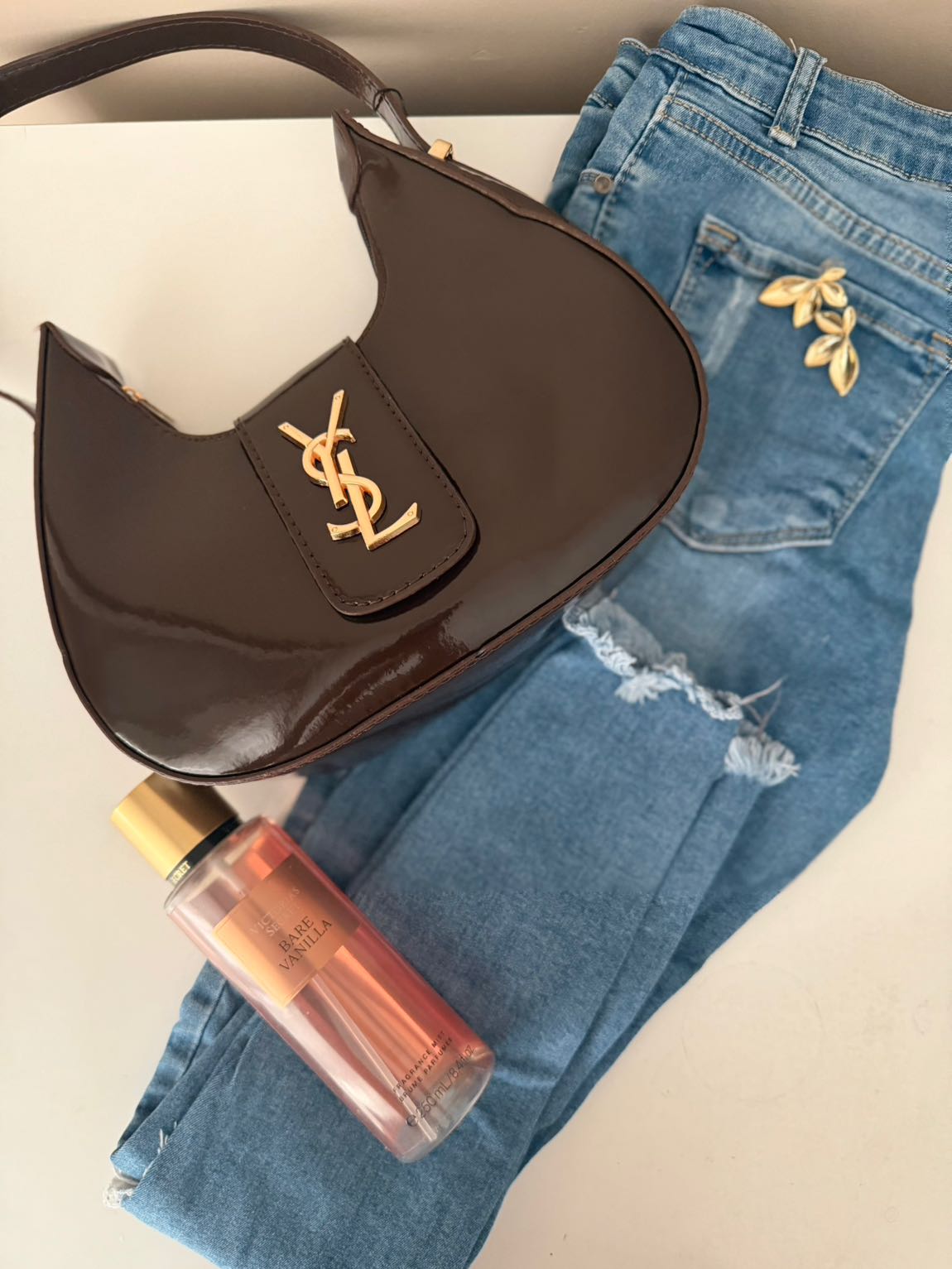 YSL Kahverengi Çanta — görsel 2/6