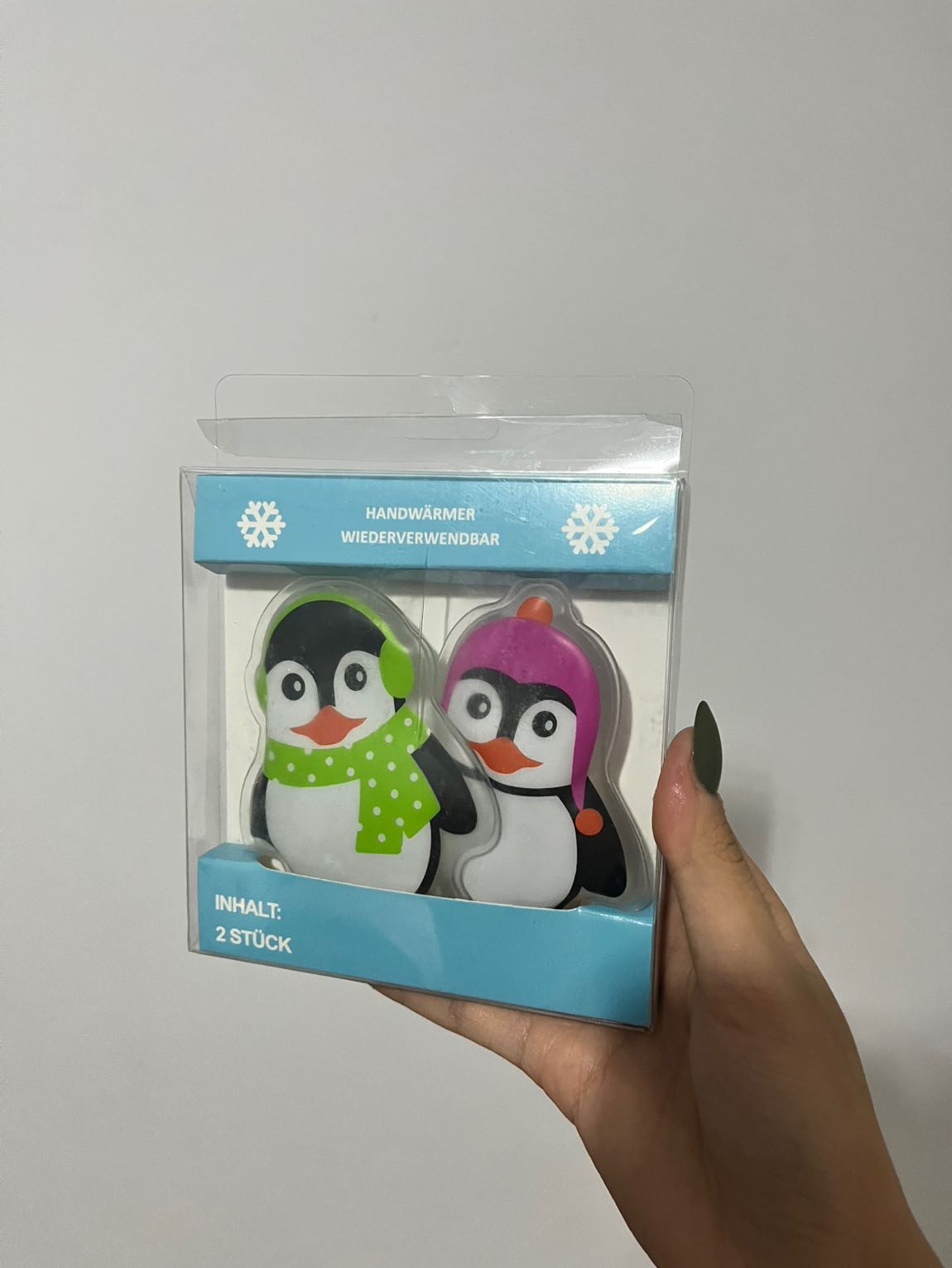 Kalp ve Penguen El Isıtıcı Seti — görsel 3/3