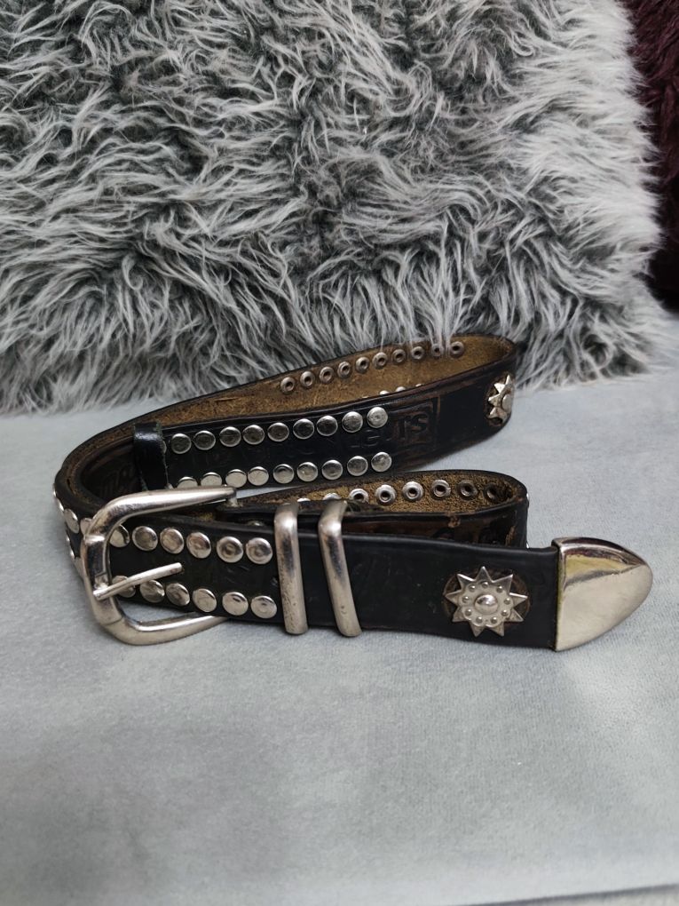 Levi's Vintage 90s Western Concho Belt — görsel 3/6
