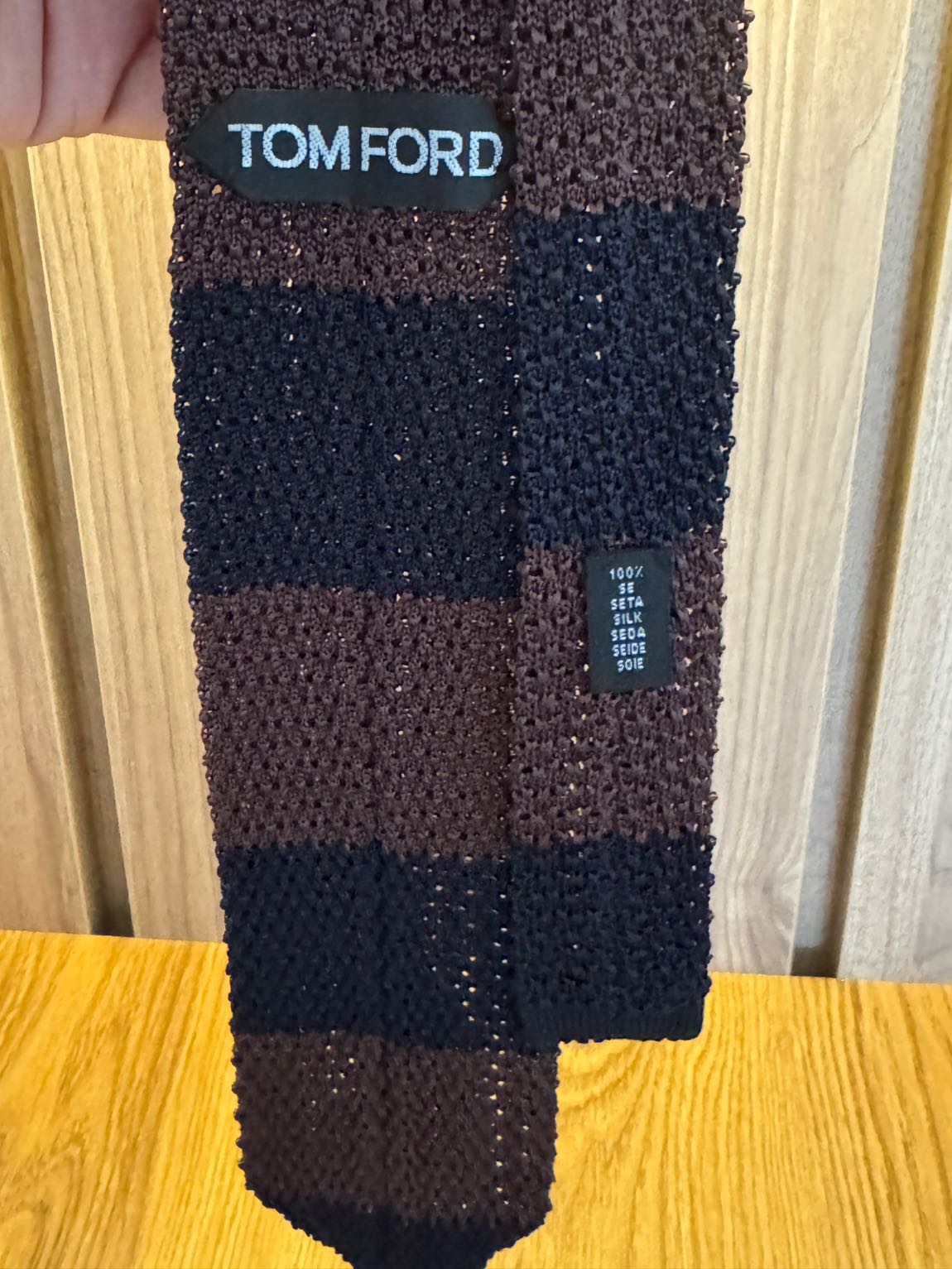 Tom Ford Örgü Kravat — görsel 2/2