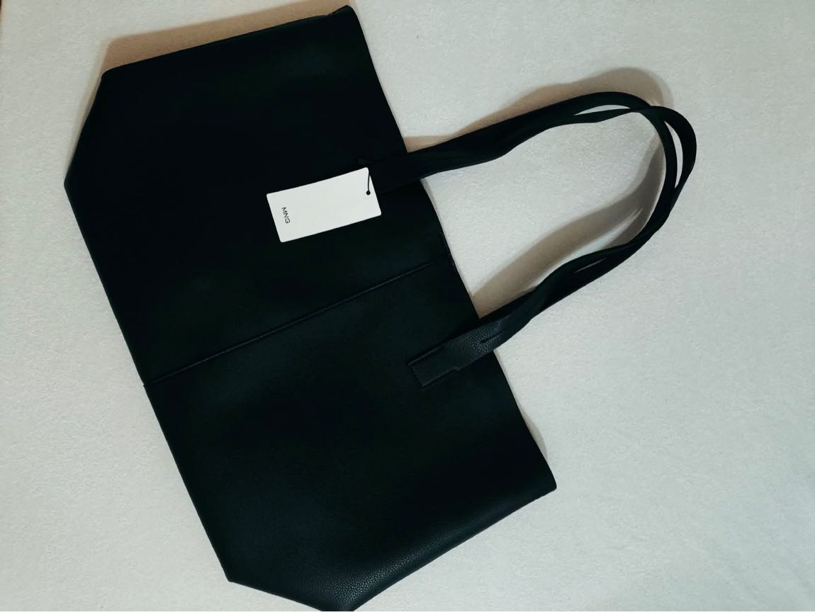 Mango Siyah shopper Çanta — görsel 7/8