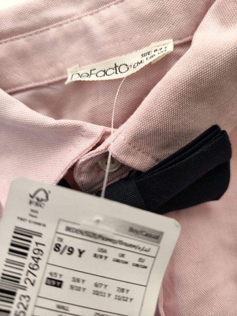 Pembe Gömlek Papyon Seti — görsel 4/4