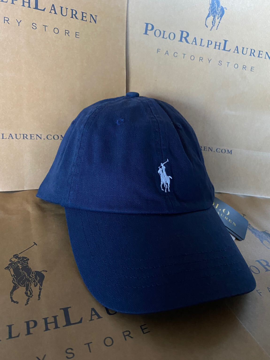 Orjınal Polo Ralph Lauren Lacivert Şapka — görsel 5/5