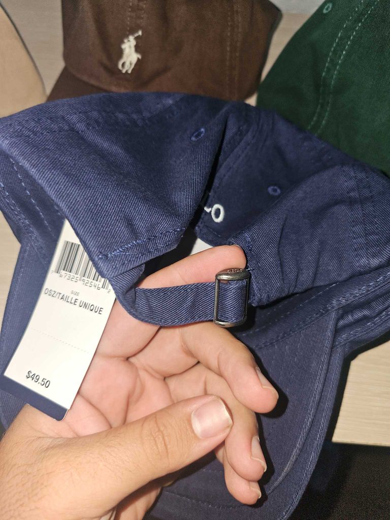 Orjınal Polo Ralph Lauren Lacivert Şapka — görsel 6/6