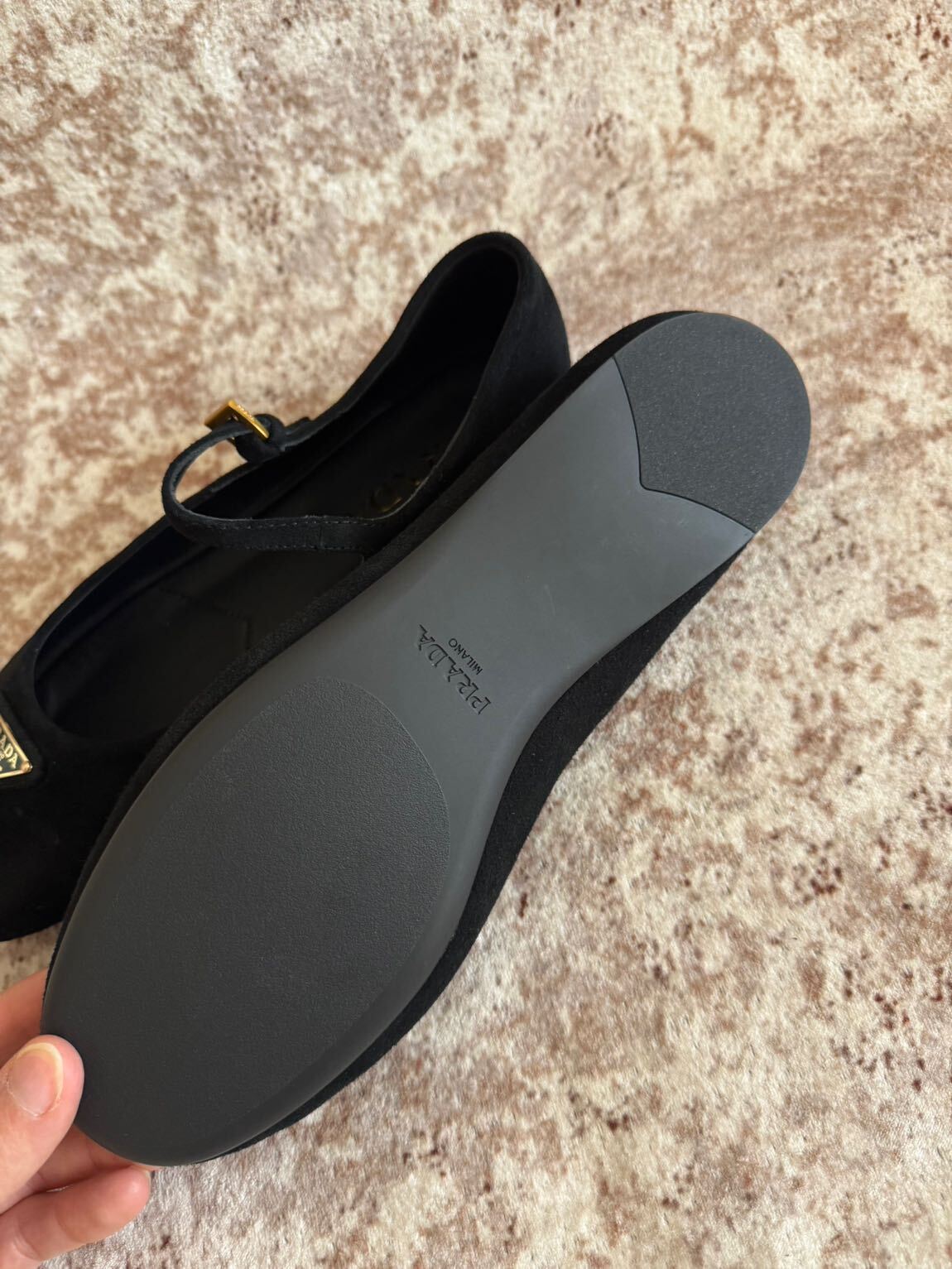 Prada Siyah Babet — görsel 6/8