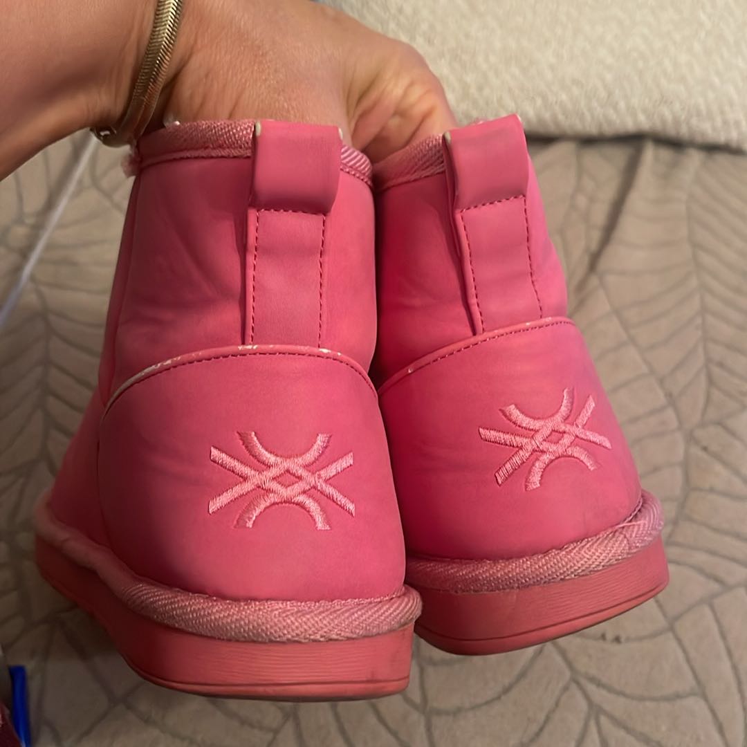 Benetton marka Pembe Bot (ugg) — görsel 12/16