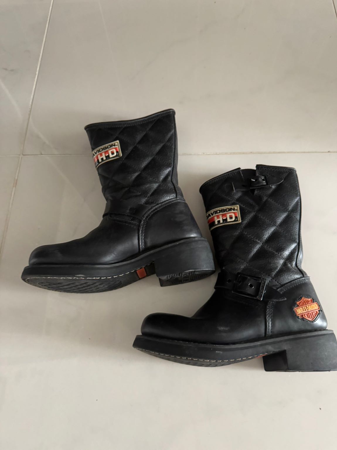 Harley Davidson Siyah Bot — görsel 2/9