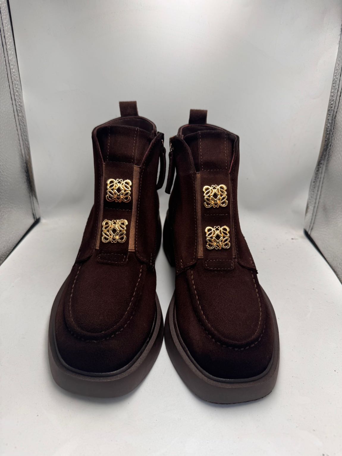 Gucci Kahverengi Bot — görsel 3/5