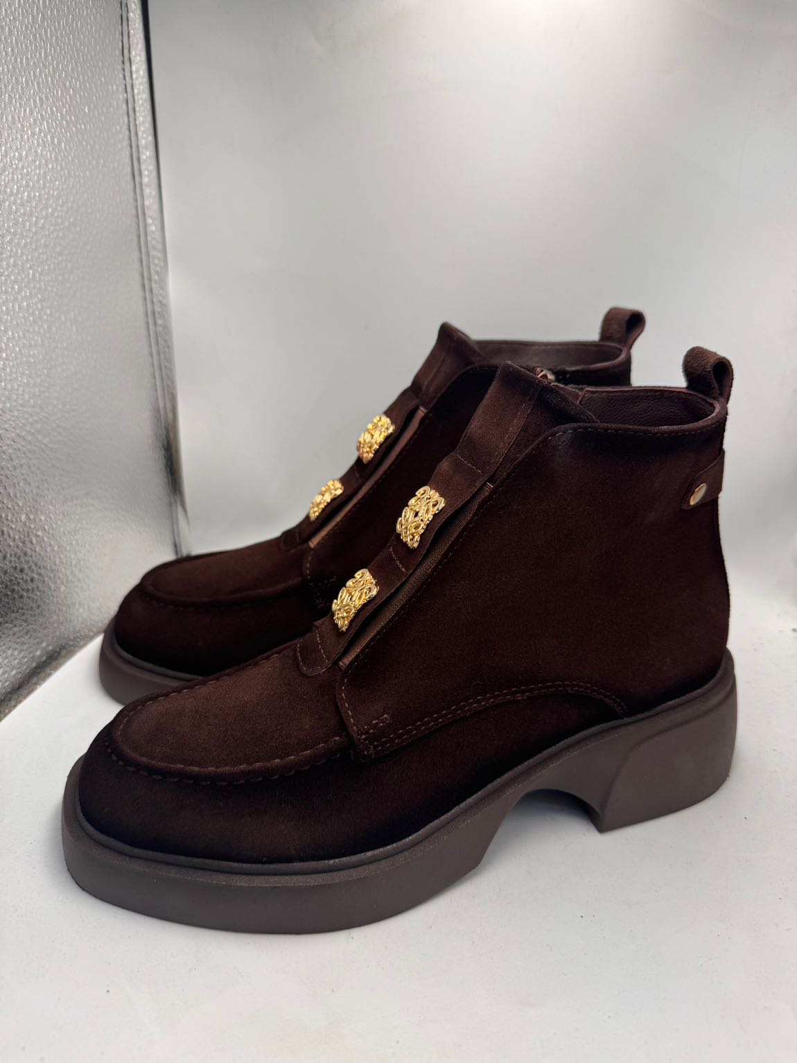 Gucci Kahverengi Bot — görsel 2/5