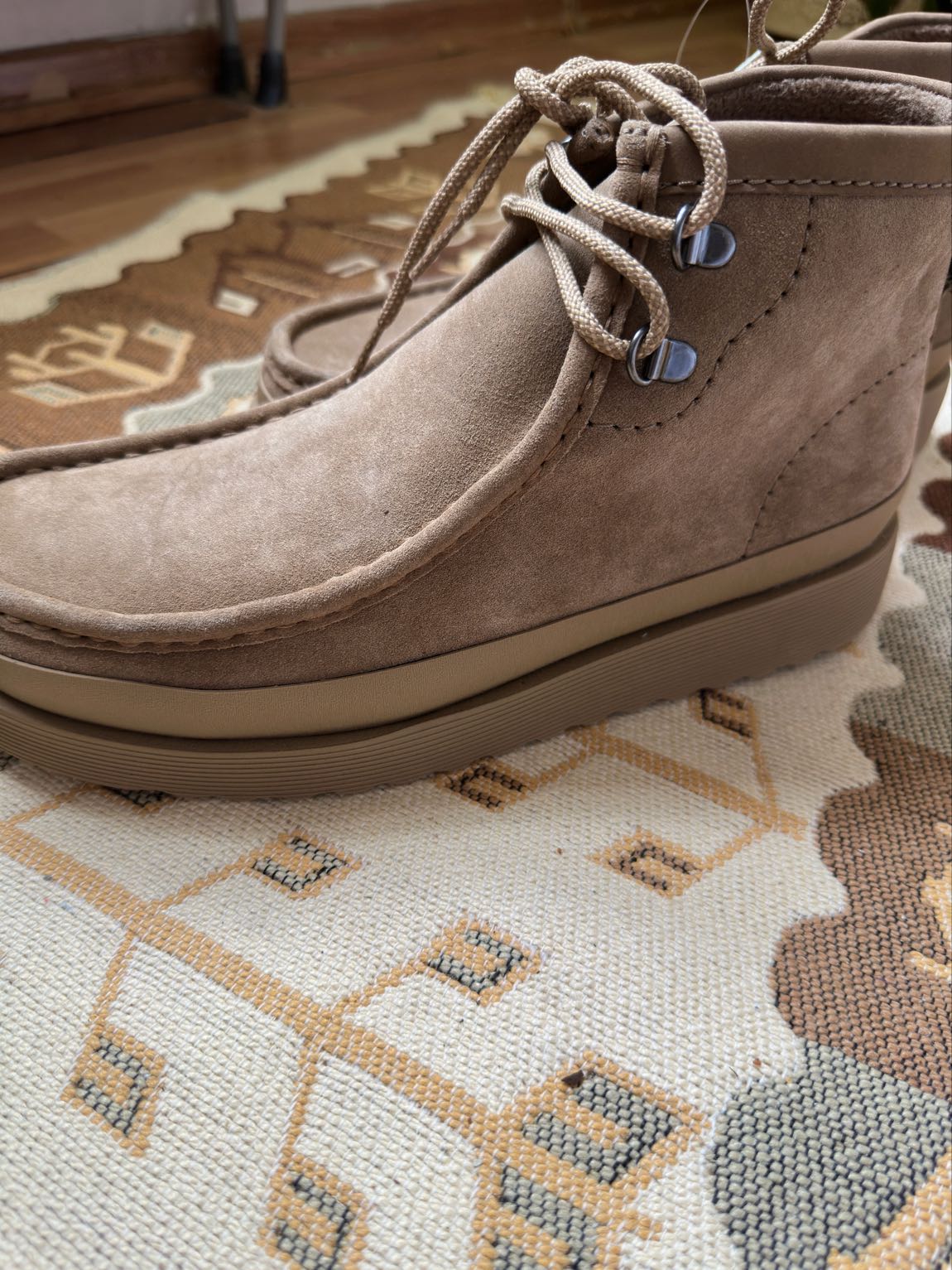 Clarks marka Taba Süet Bot — görsel 4/5