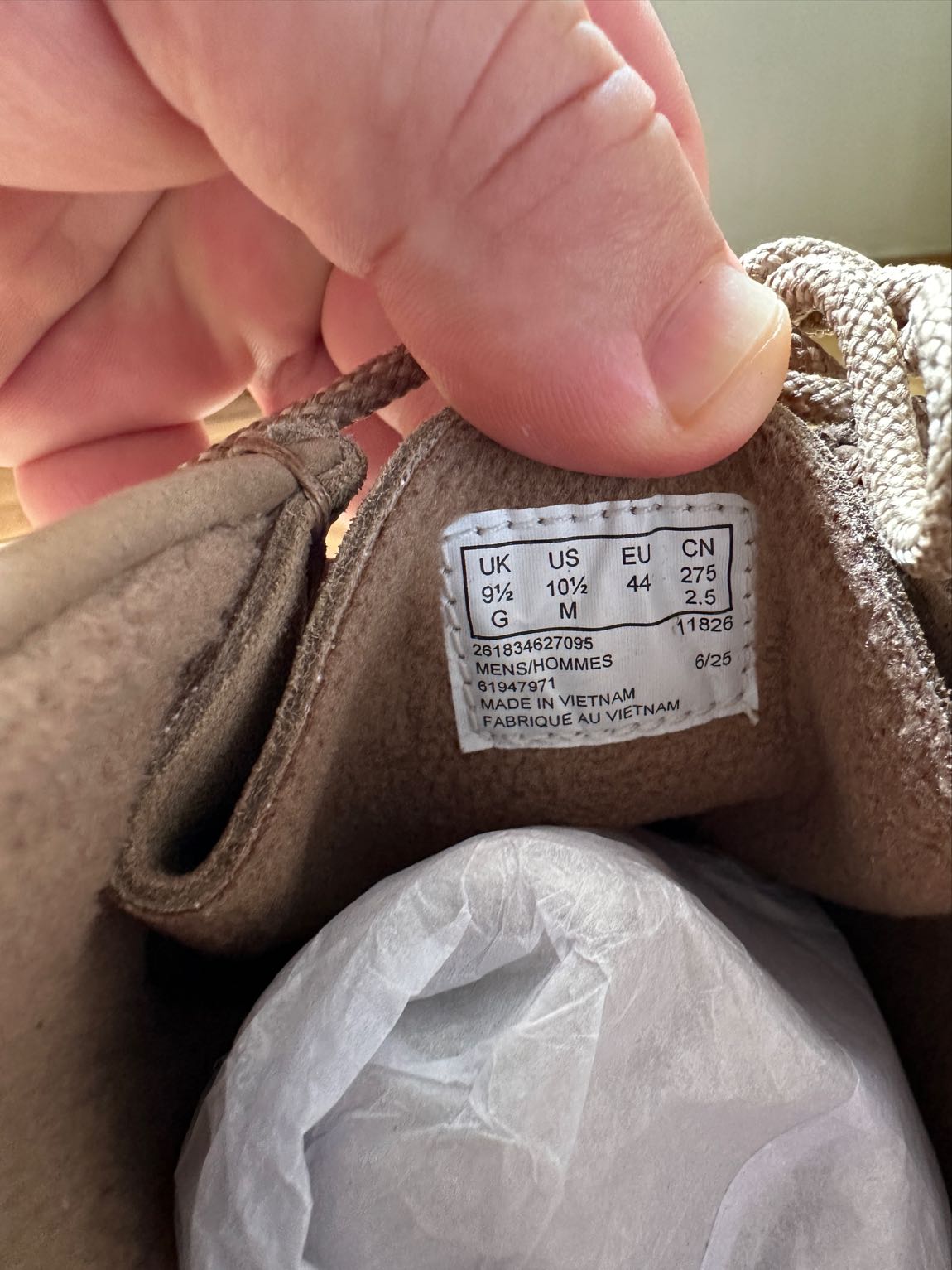 Clarks marka Taba Süet Bot — görsel 3/5