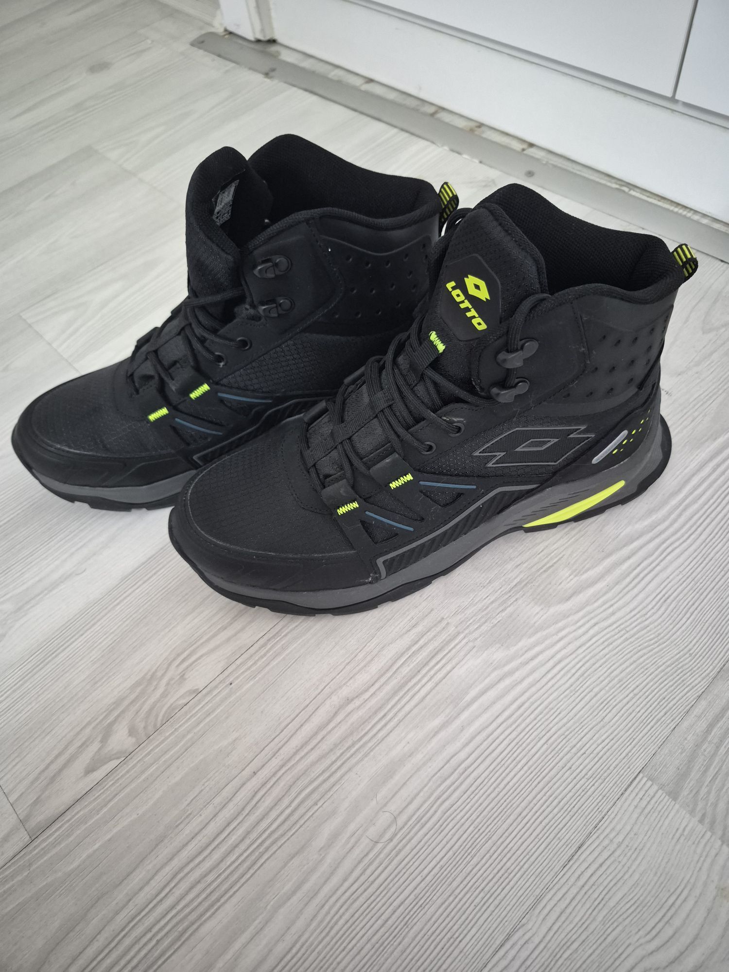 Lotto OSCAR HIGH WP3PR Siyah Outdoor Bot — görsel 3/9