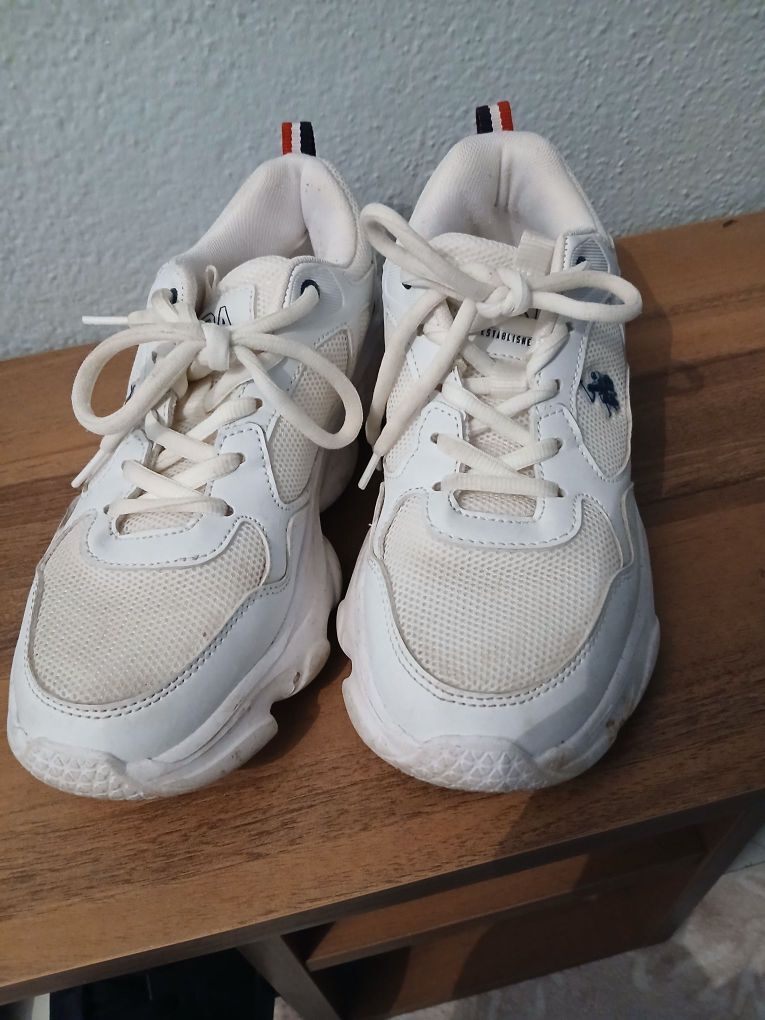 U.S. Polo Assn. Beyaz Spor Ayakkabı — görsel 4/4