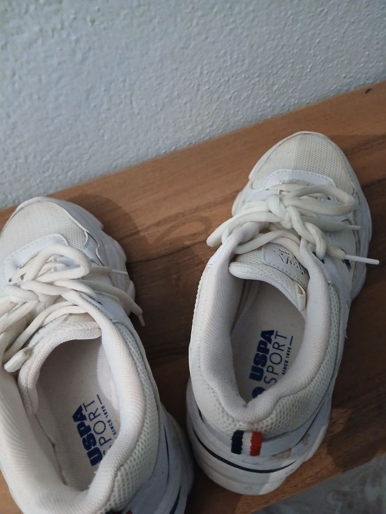 U.S. Polo Assn. Beyaz Spor Ayakkabı — görsel 3/4