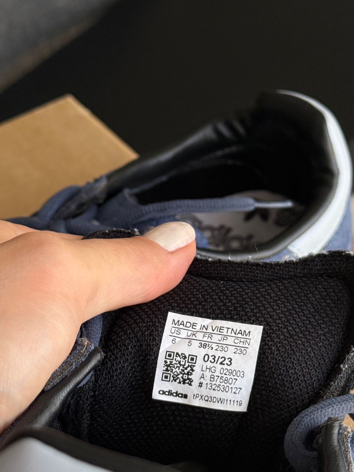 Adidas Spezial Mavi Spor Ayakkabı — görsel 6/7