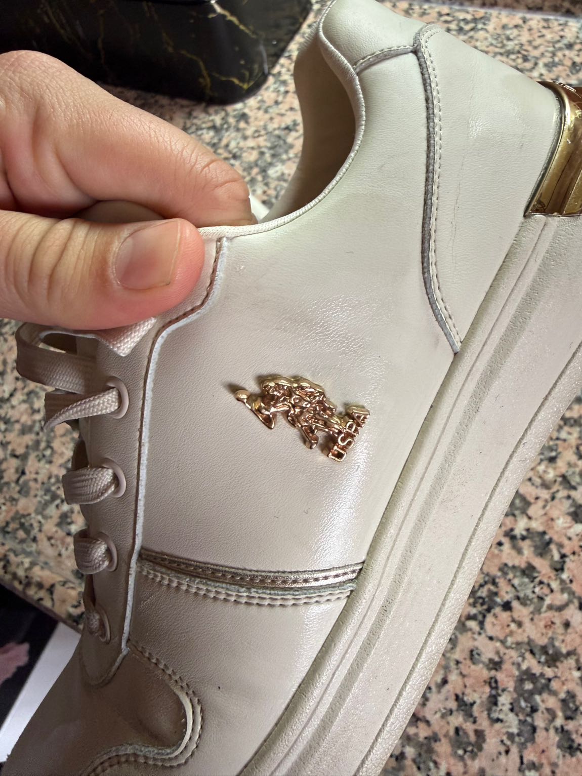 U.S. Polo Assn. Sneaker Beyaz orijinal — görsel 5/9
