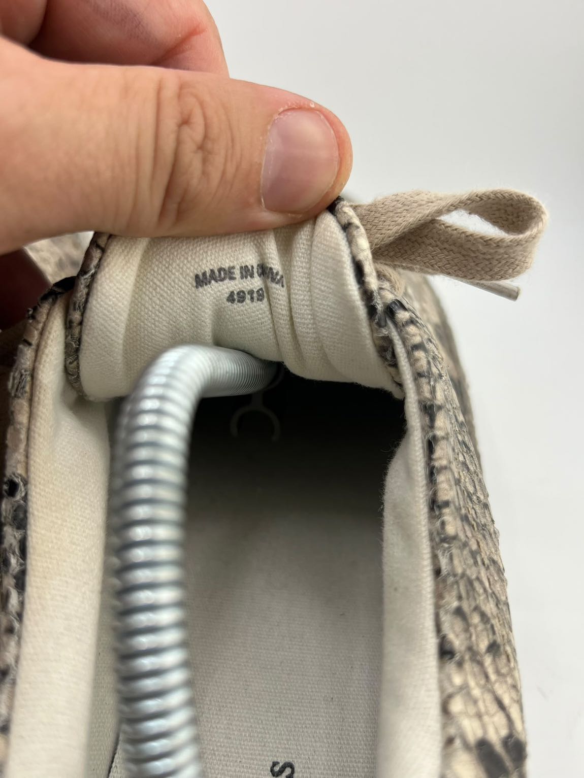 AllSaints Trish Snake Print Sneaker — görsel 5/6