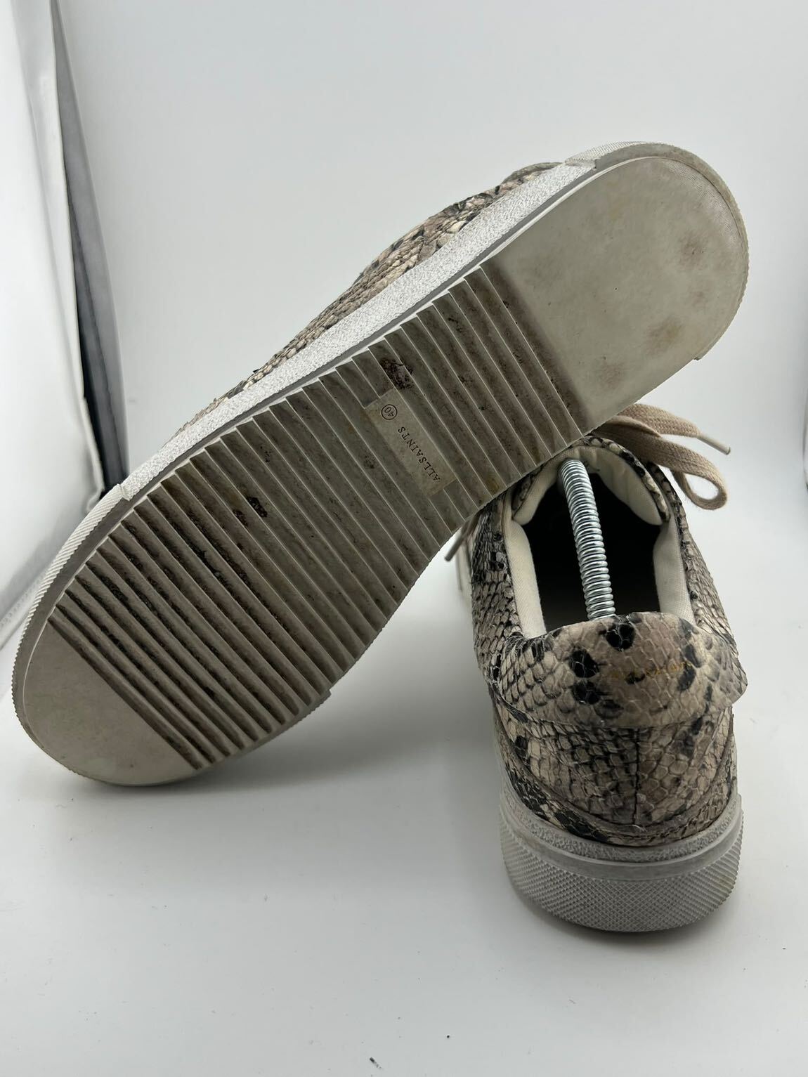 AllSaints Trish Snake Print Sneaker — görsel 6/6