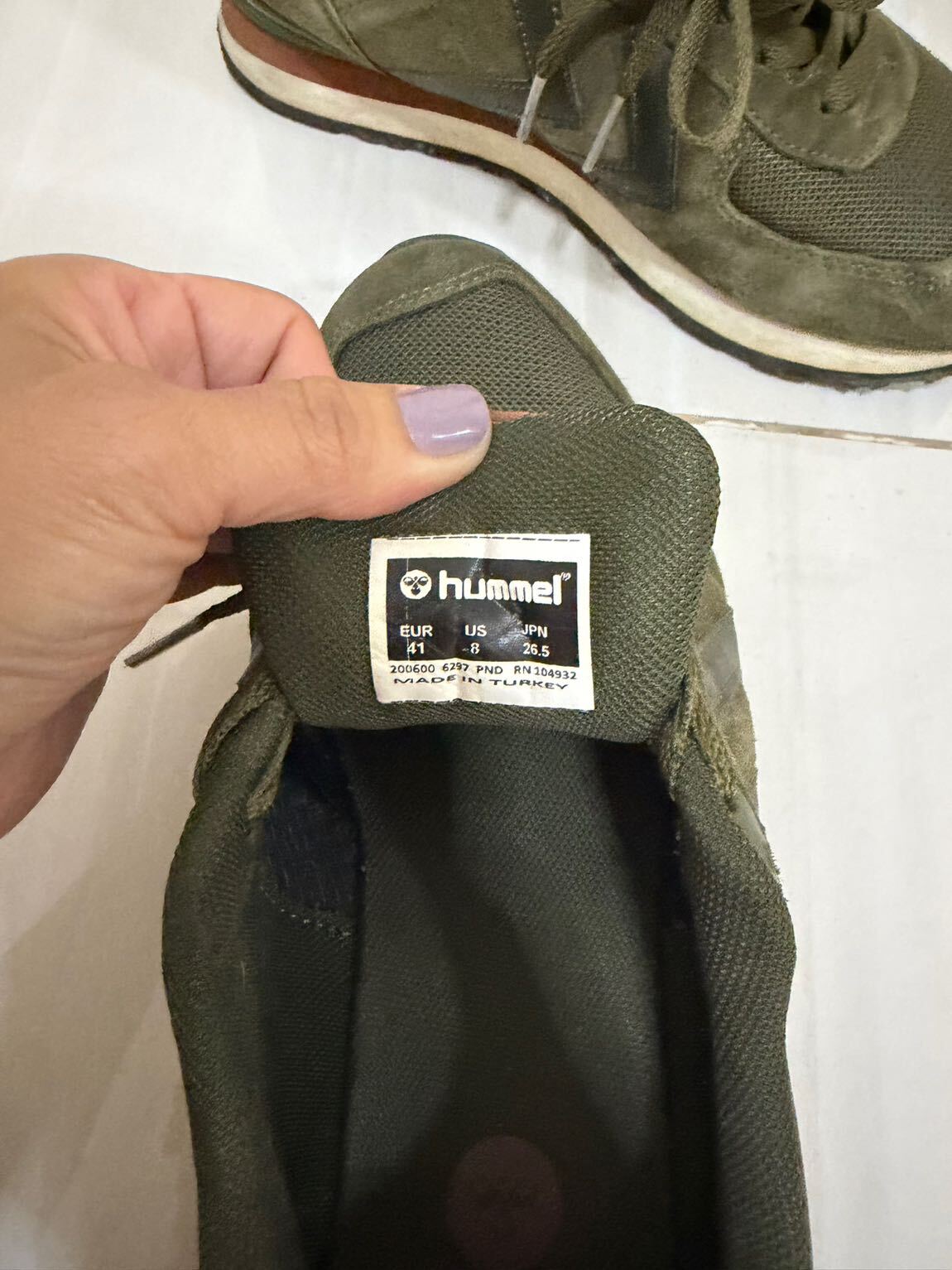 Hummel Haki Sneaker — görsel 5/5