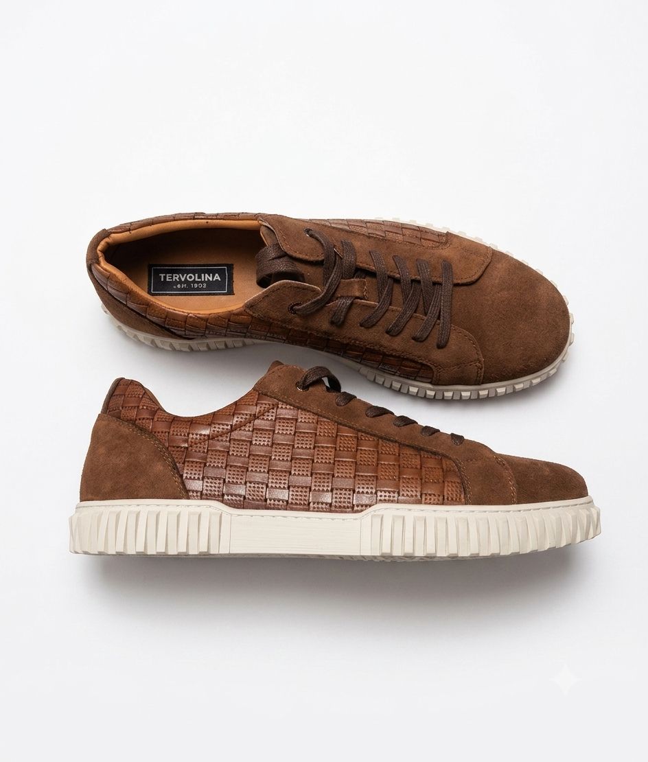 Roberto Botticelli hakiki deri Sneaker — görsel 4/6
