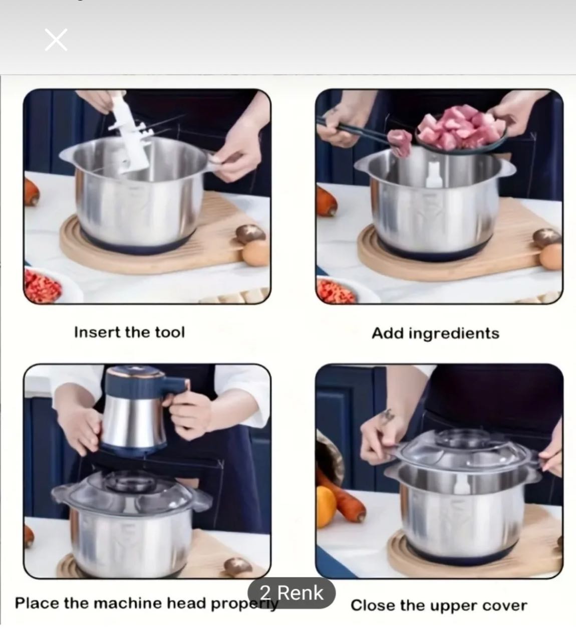 DOĞRAYICI BLENDER — görsel 2/3