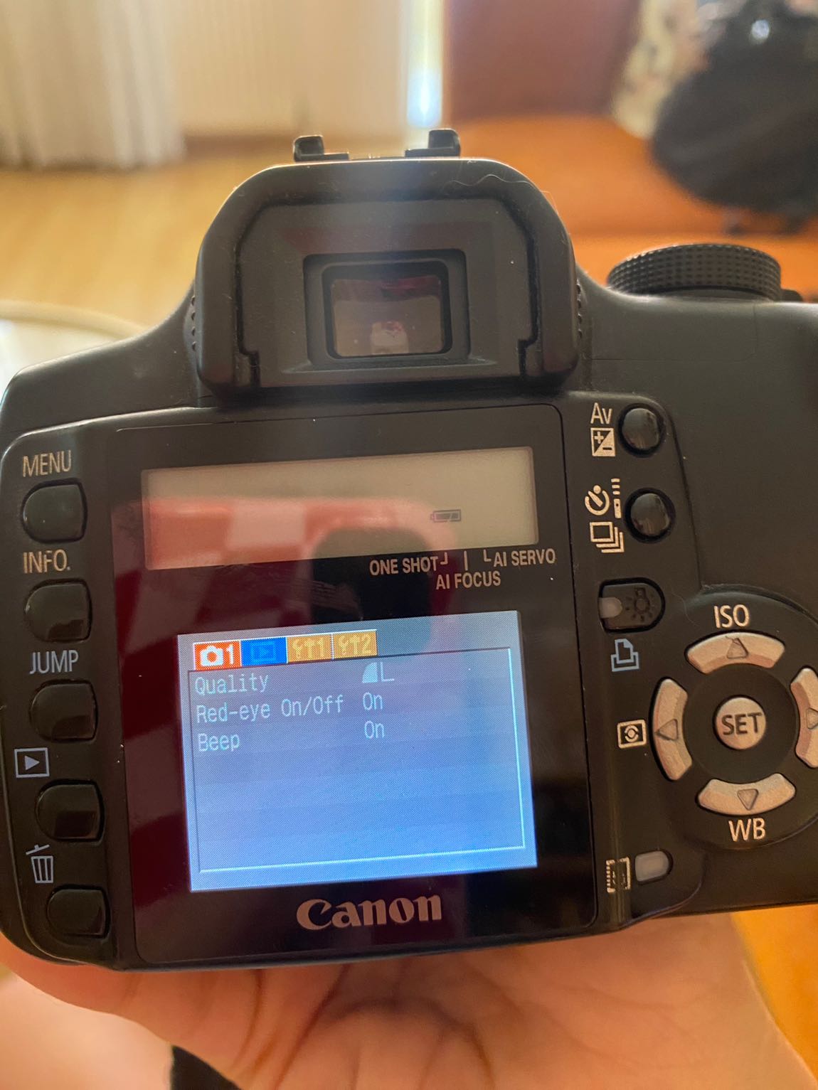 Canon EOS 350D Fotoğraf Makinesi — görsel 7/17