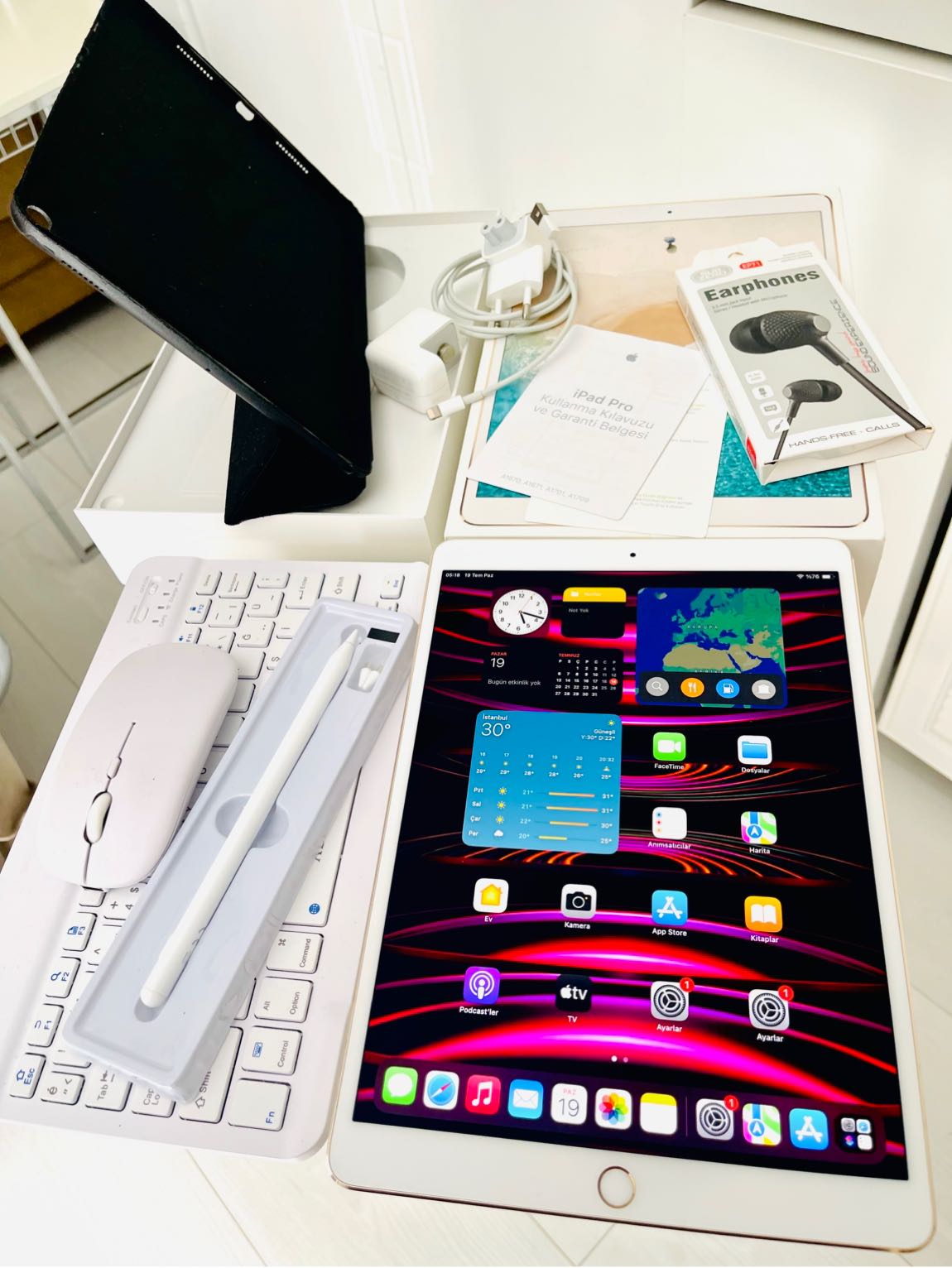 iPad Pro 10.5 Tertemiz 120hz TR Full Set — görsel 2/4