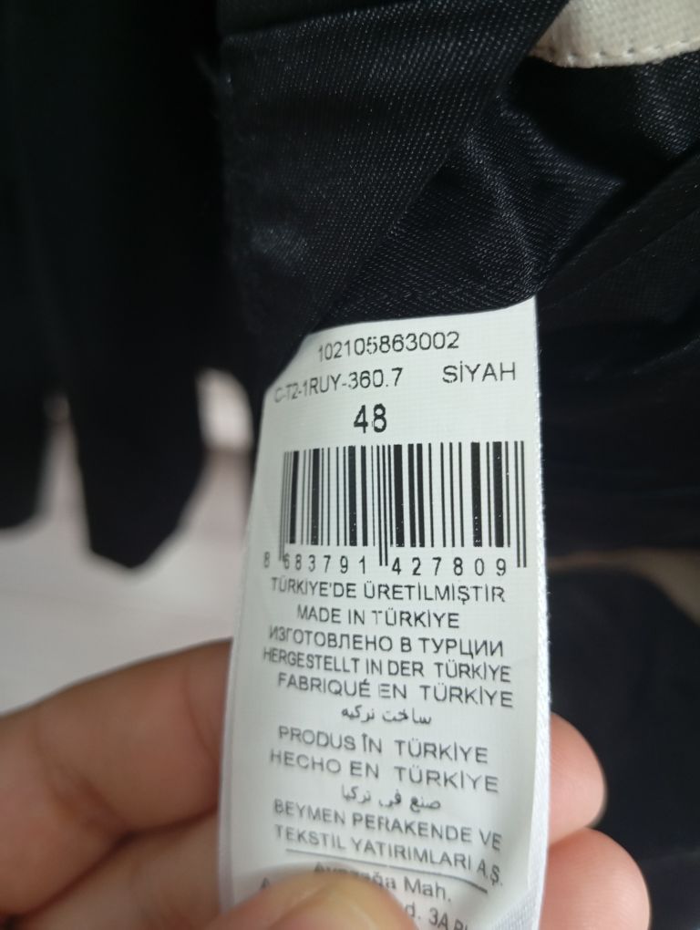 Siyah Blazer Ceket — görsel 3/4