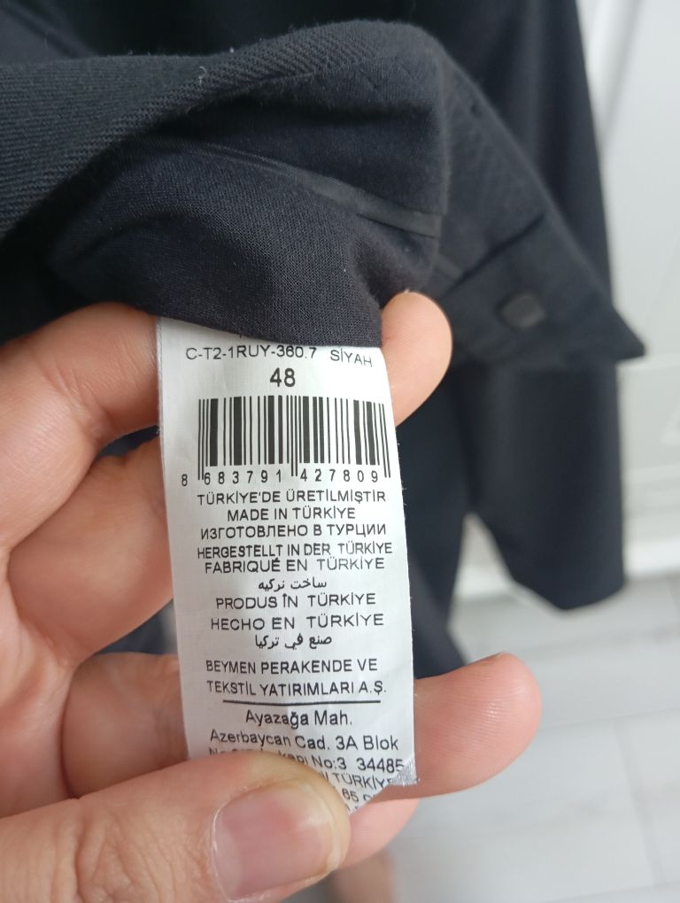 Siyah Blazer Ceket — görsel 4/4