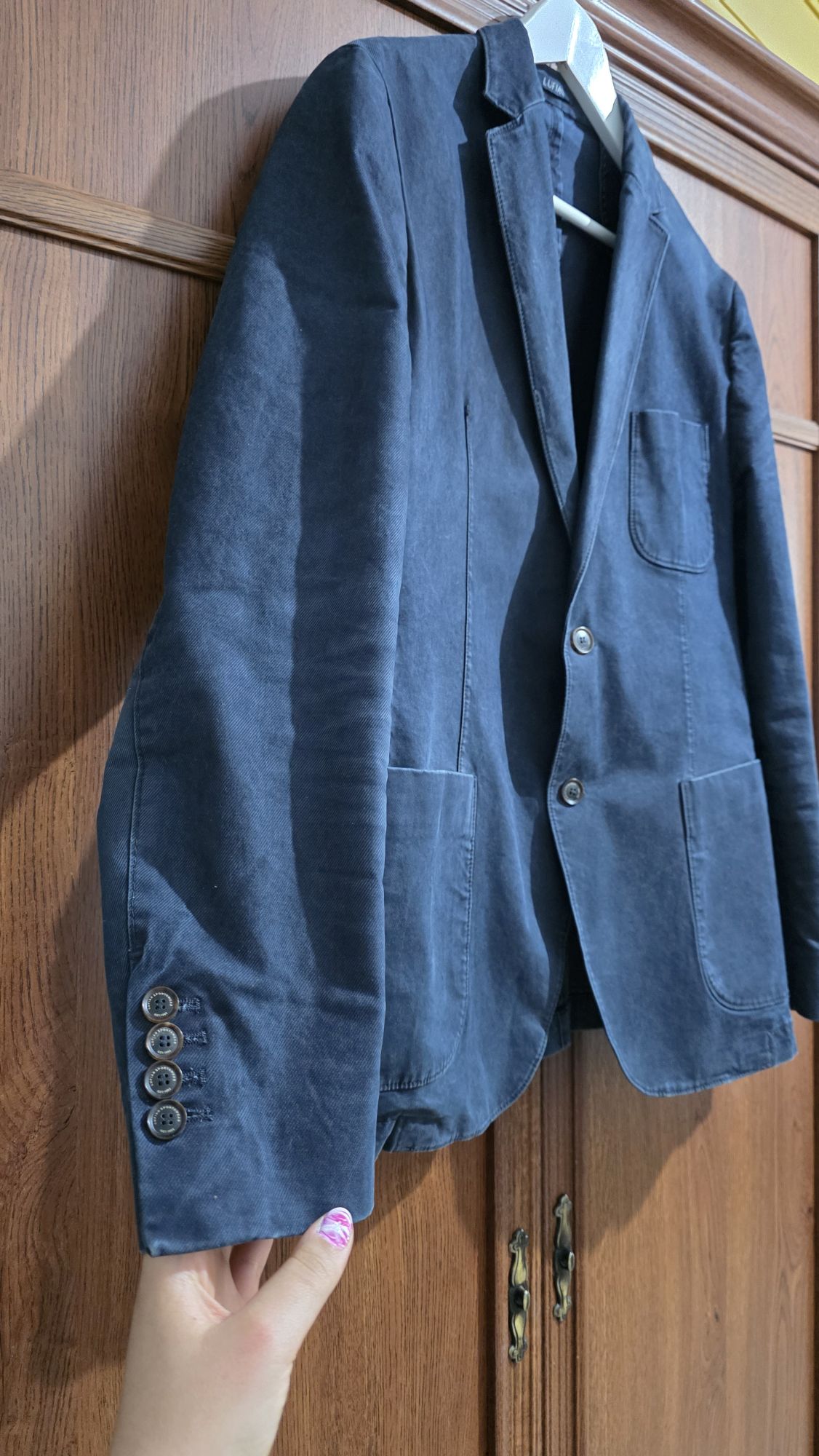 Lufian Lacivert Blazer Kot Ceket — görsel 2/9