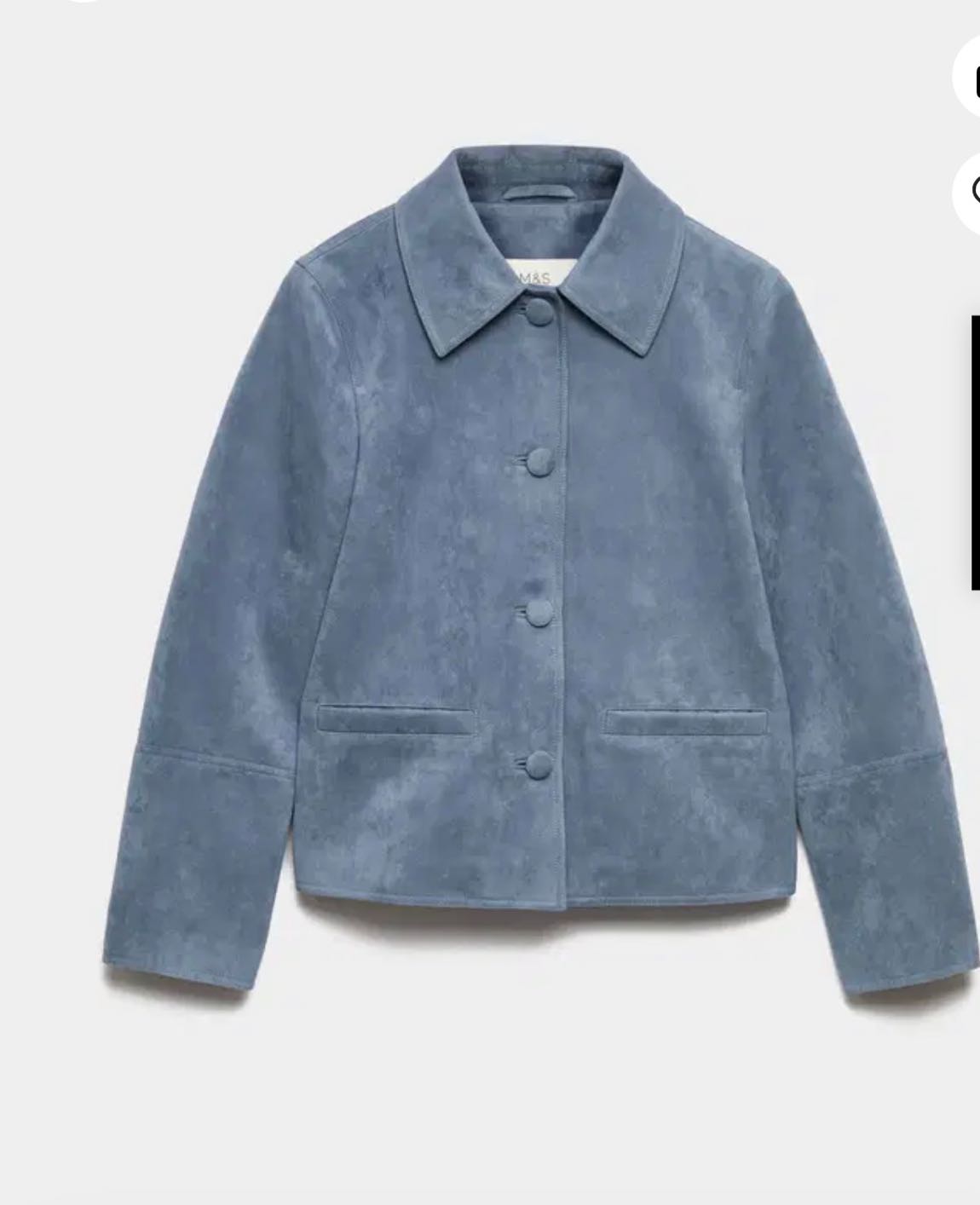 Marks & Spencer Ceket Süet Görünümlü — görsel 12/14