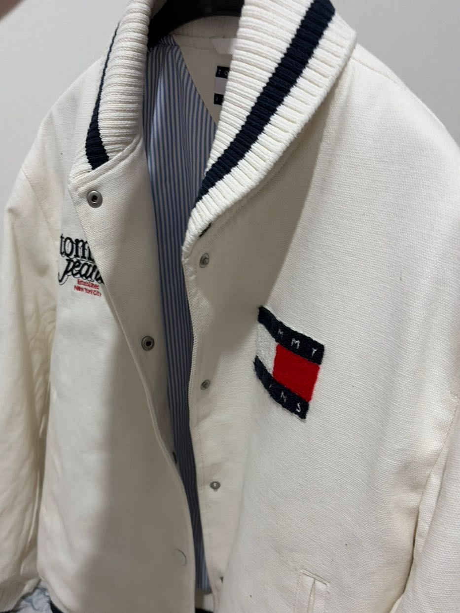 tommy hilfiger wonyoung beyaz ceket — görsel 5/6