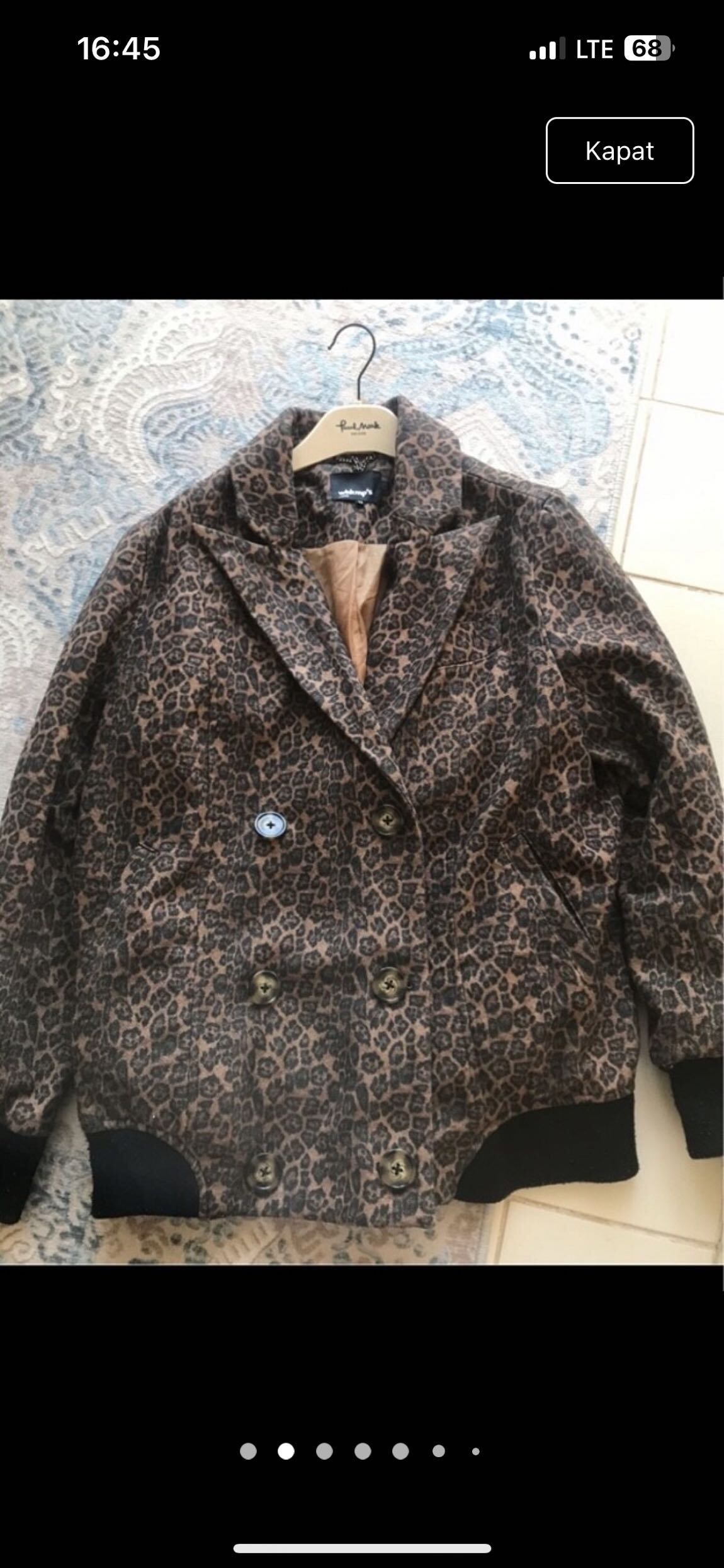 Leopar ceket — görsel 4/8