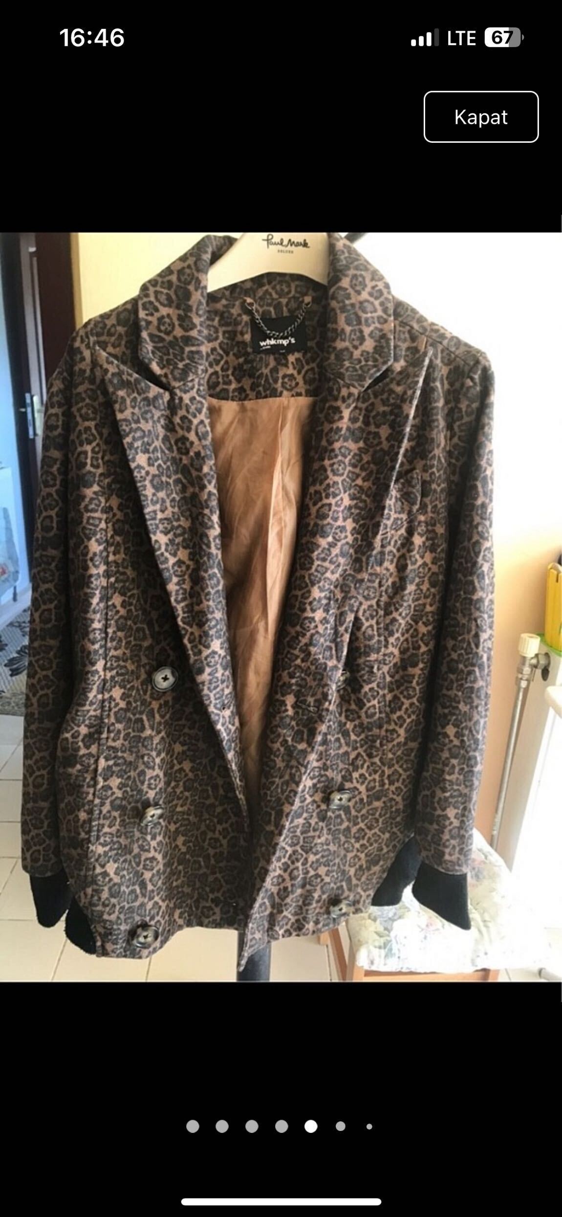 Leopar ceket — görsel 3/8