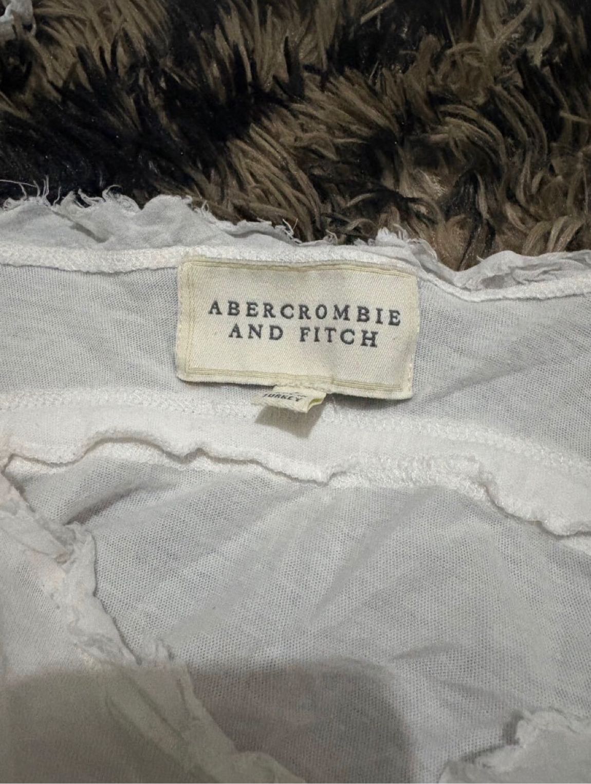 Abercrombie vintage askılı babydoll bluz — görsel 3/3