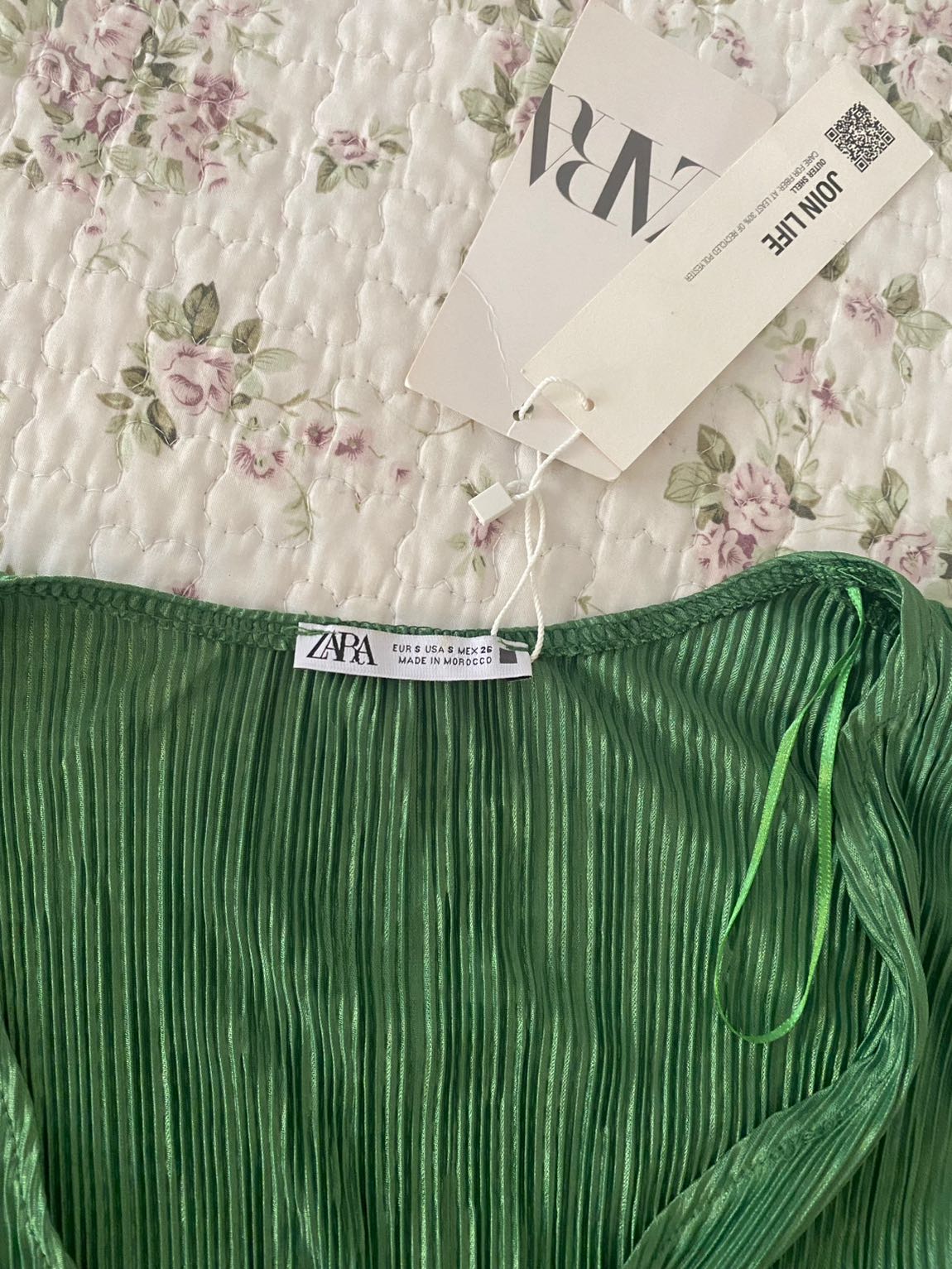 Zara Yeşil Bluz — görsel 2/4