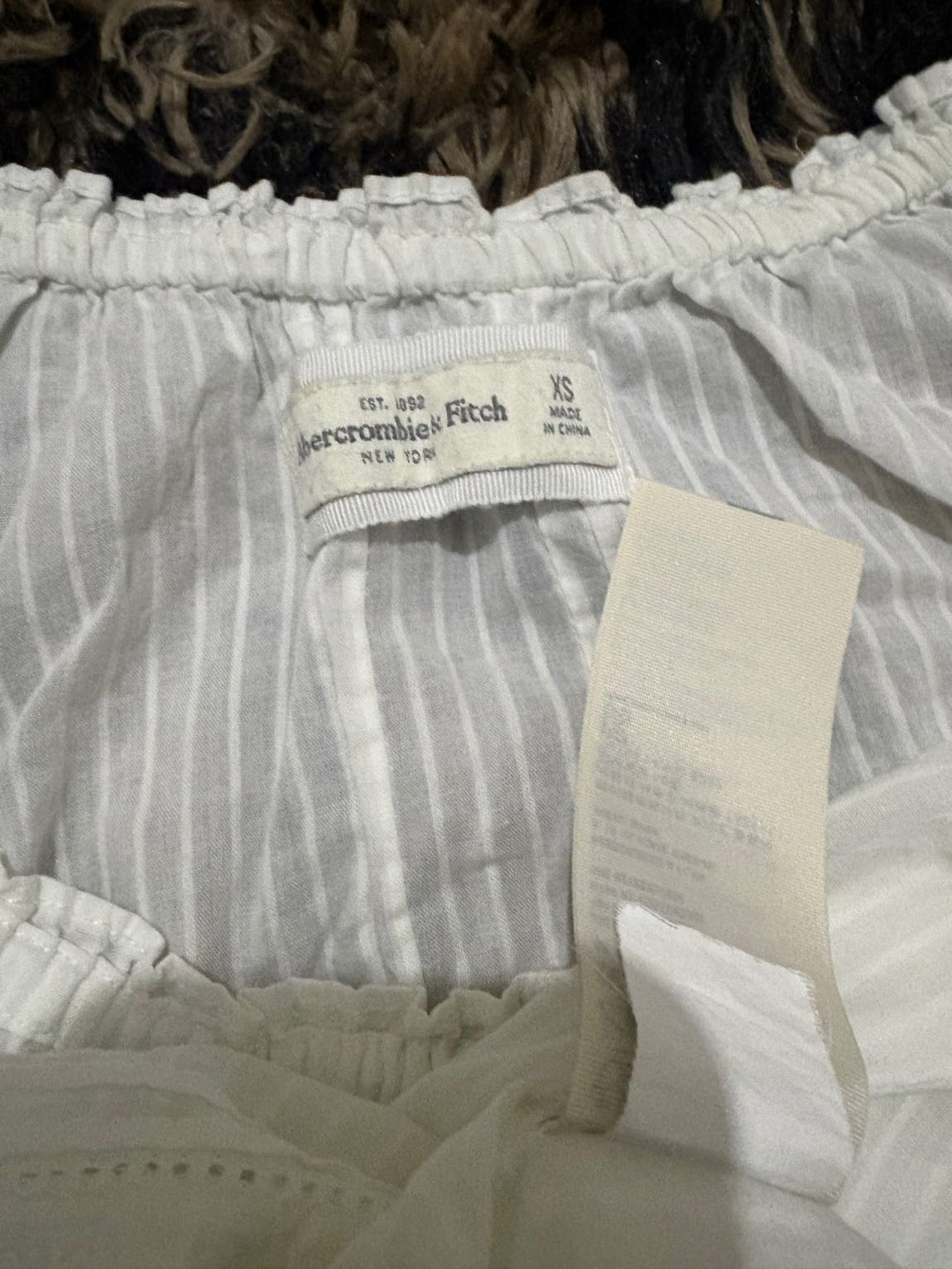 Abercrombie coquette babydoll bluz — görsel 4/4