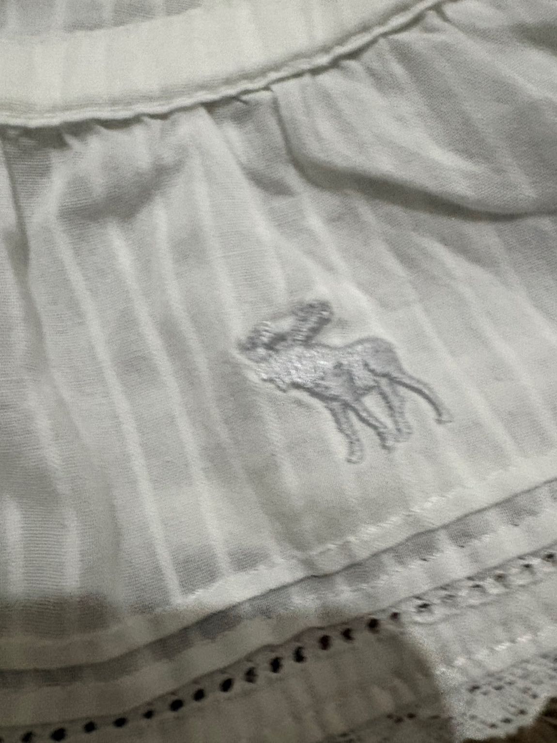 Abercrombie coquette babydoll bluz — görsel 2/4