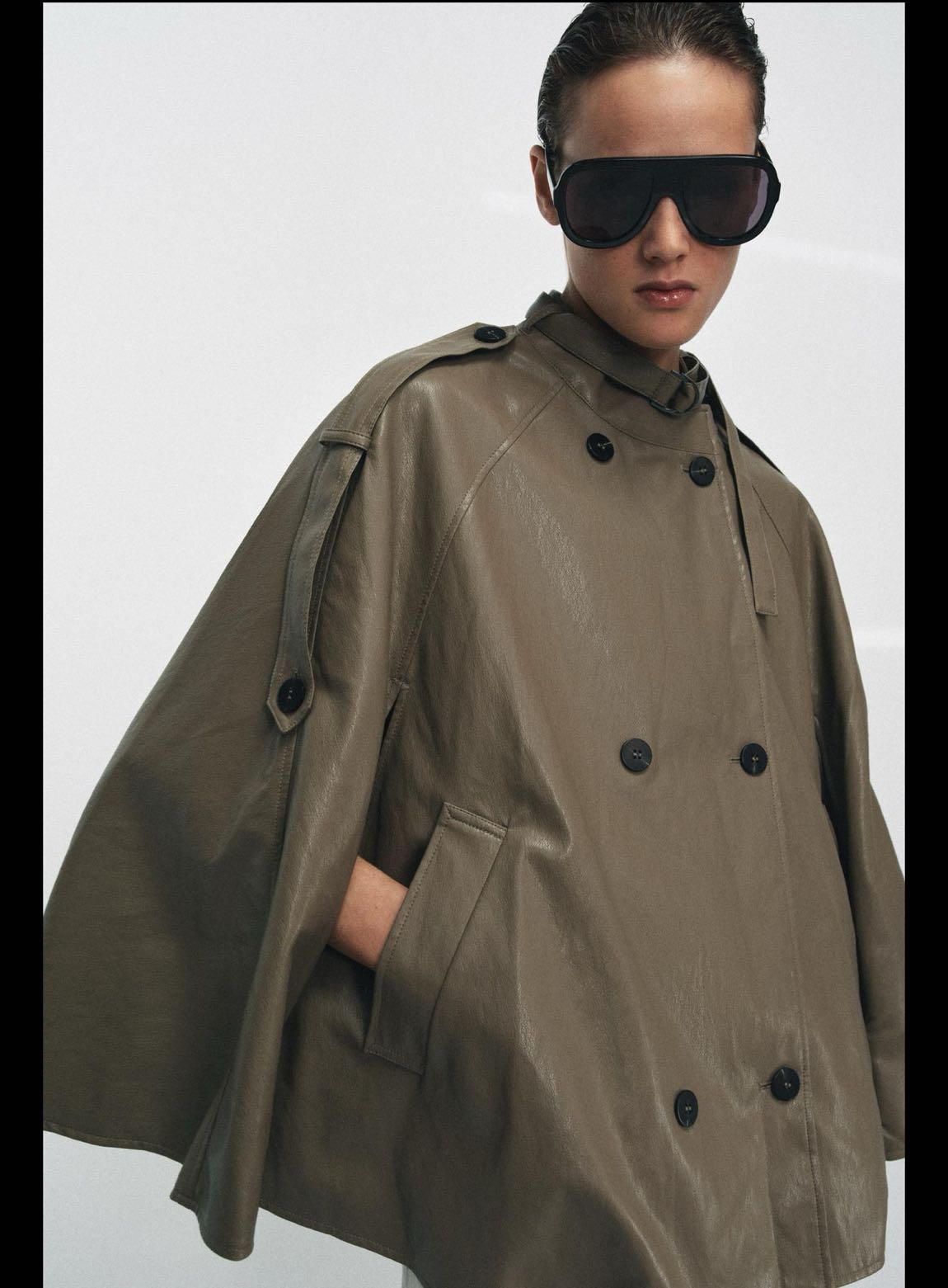 Zara panço deri Ceket — görsel 3/6